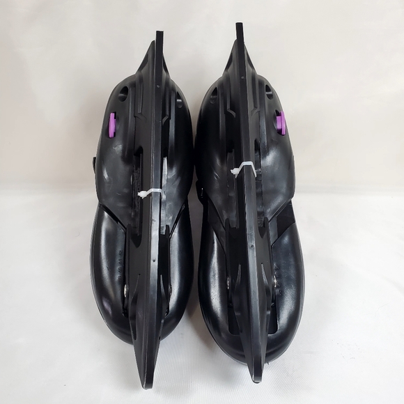 OBENSKY Adjustable Ice Skates for Boys & Girls, Beginner Ice Skates Purple/Black - Picture 14 of 15